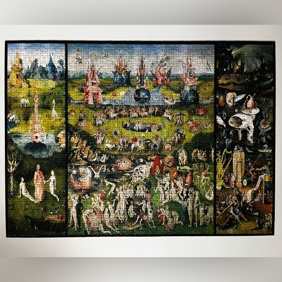 Heironymus Bosch-The Gasarden of Earthly Delights, 1000 Piece Puzzle - Picture 1 of 4